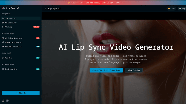 Lip Sync AI featured image