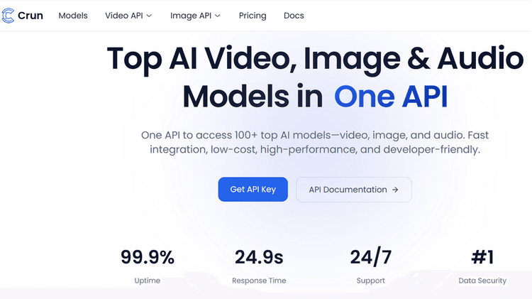 Crun AI API featured image