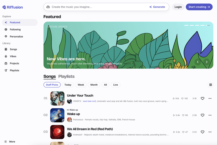 Riffusion featured image