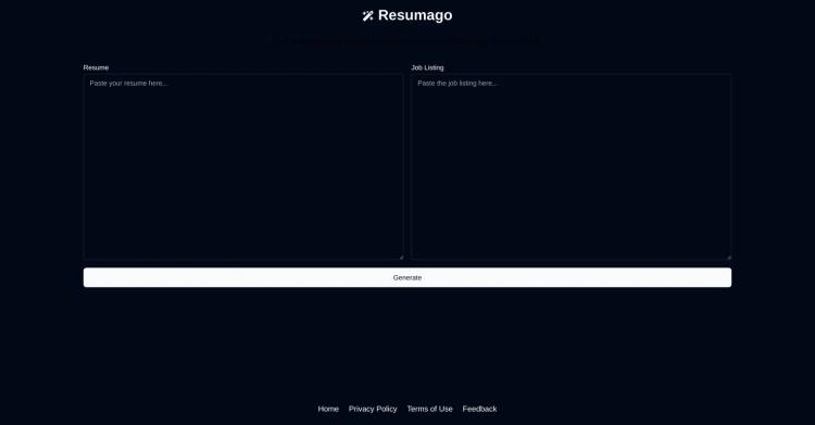 Resumago featured image