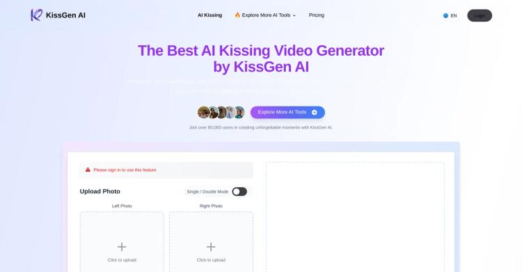 KissGen AI featured image