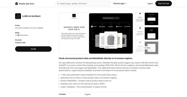 LLMS.txt Architect featured image