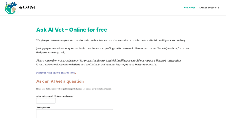 Ask AI Vet featured image