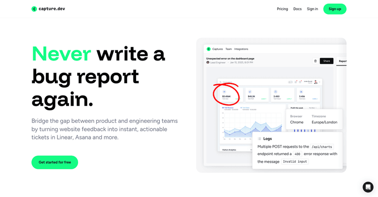 Capture.dev featured image