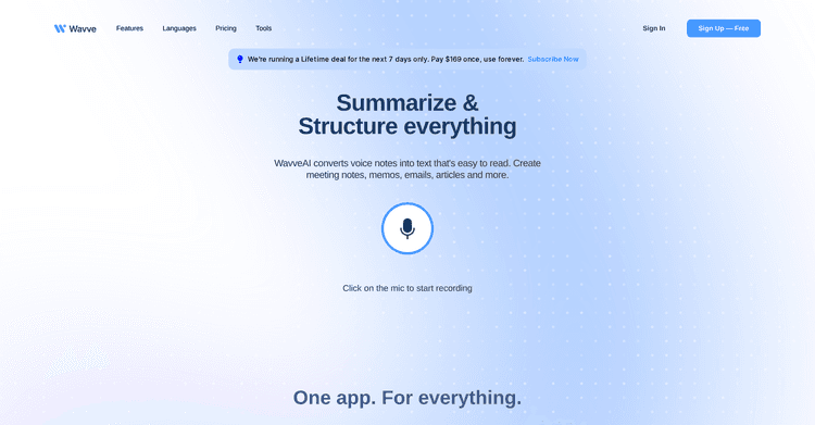 Wavve AI featured image