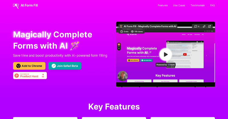 AI Form Fill featured image