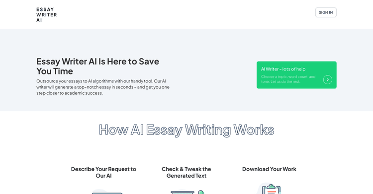 Essay Writer AI featured image