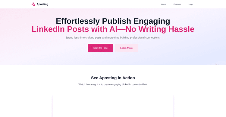 Aposting featured image