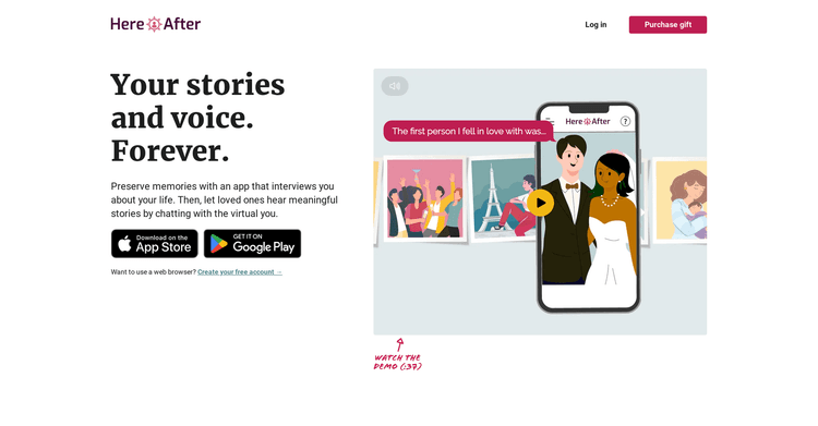 HereAfter AI featured image
