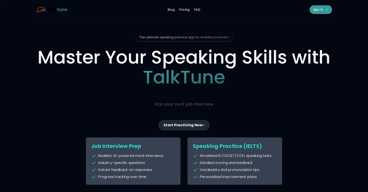 TalkTune featured image