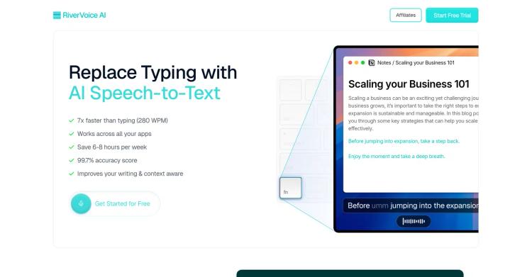 RiverVoice AI featured image