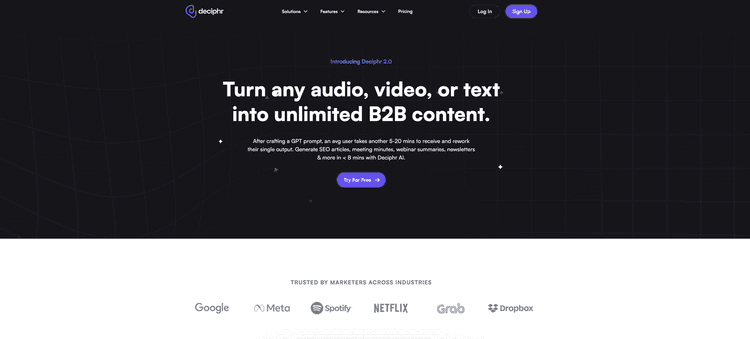 Deciphr AI featured image