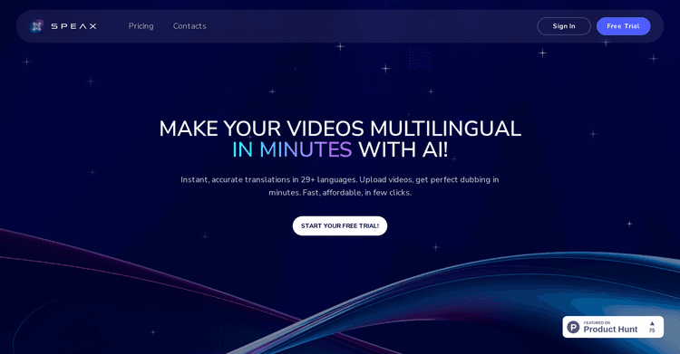 SPEAX featured image