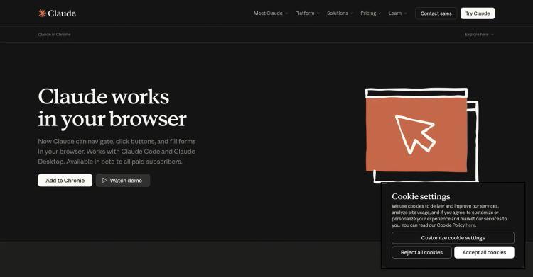 Claude in Chrome featured image