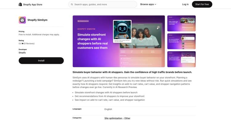 Shopify SimGym featured image