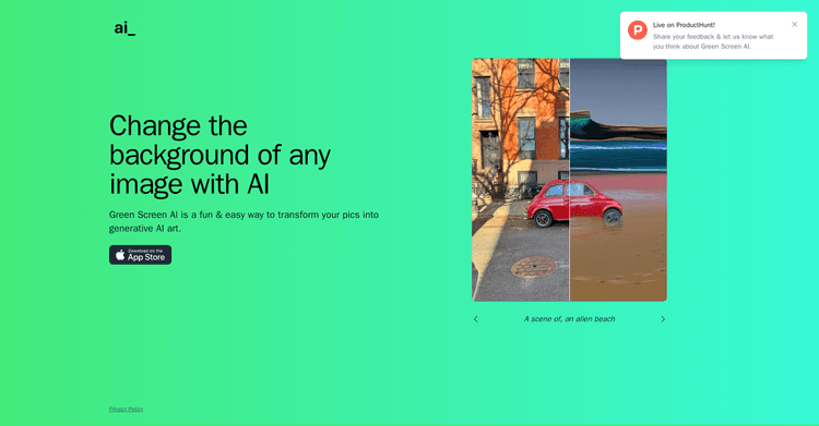 Green Screen AI featured image