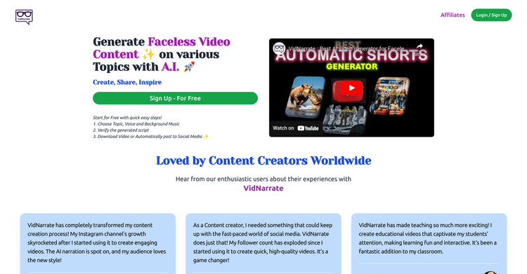 VidNarrate featured image