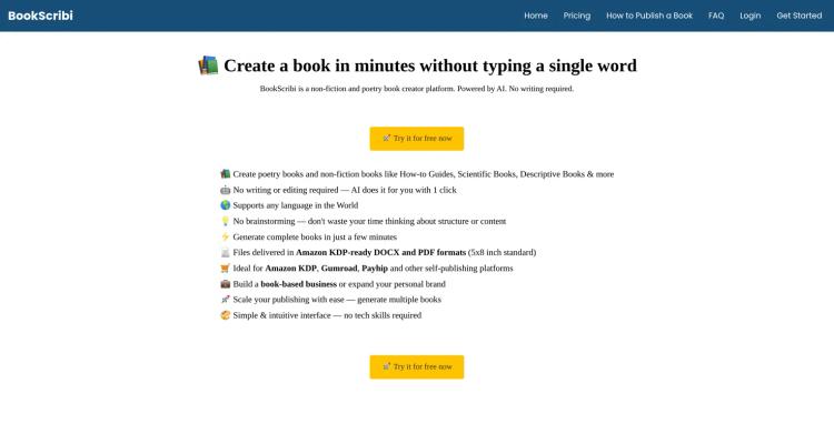 BookScribi featured image