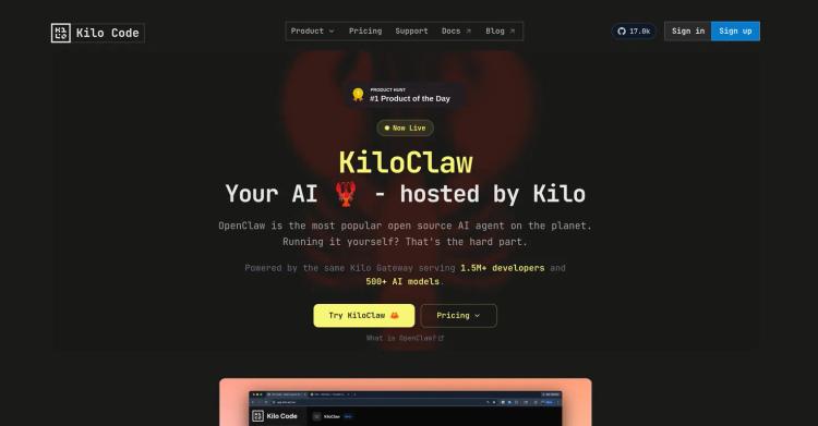 KiloClaw featured image