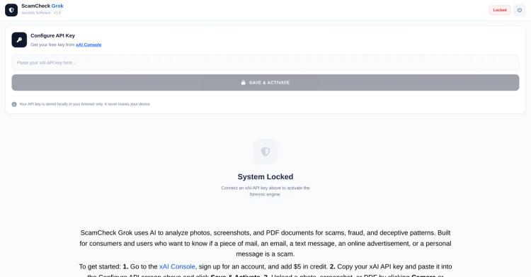 ScamCheck Grok featured image