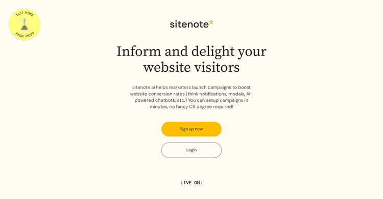 Sitenote featured image