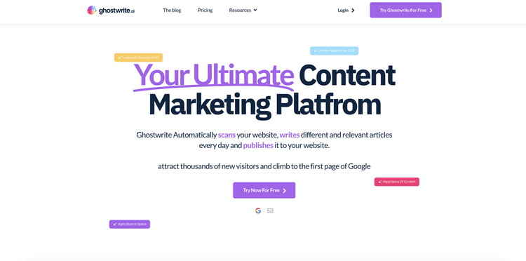 Ghostwrites featured image