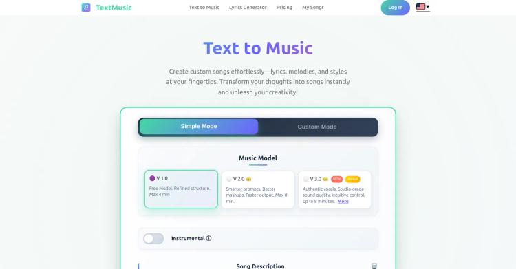TextMusic.net featured image