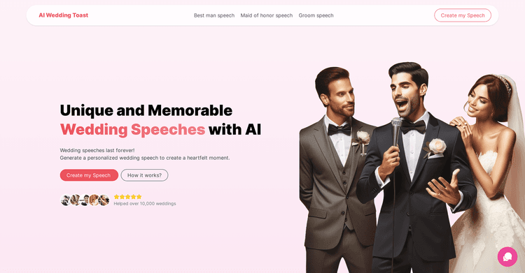 AI Wedding Toast featured image