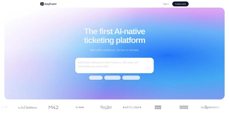 SayEvent featured image