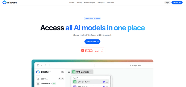 BlueGPT featured image