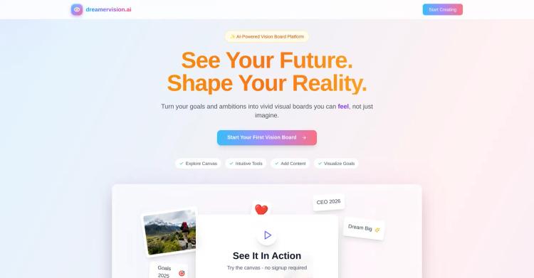 dreamervision.ai featured image