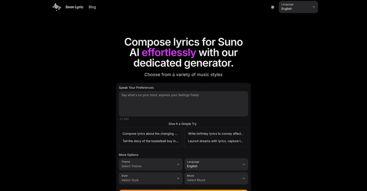 Sono Lyric featured image