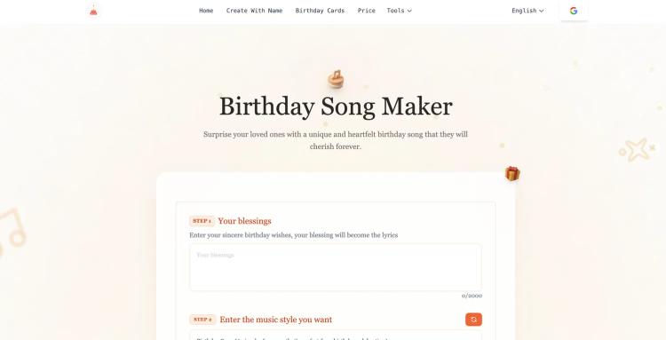 Birthday Song Maker featured image