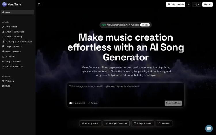 MemoTune featured image