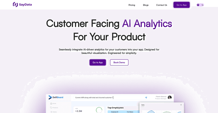 SayData featured image