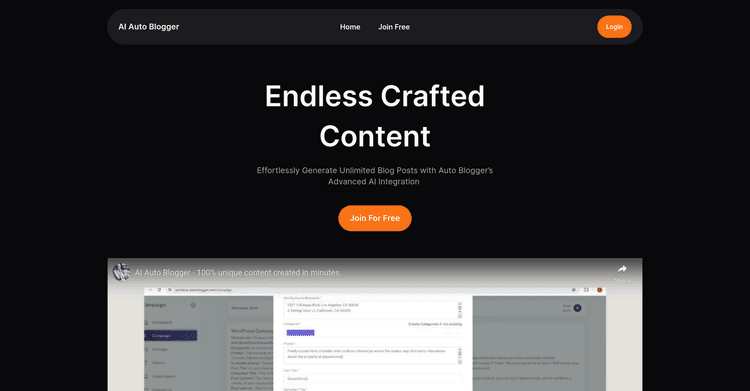 AI Auto Blogger featured image