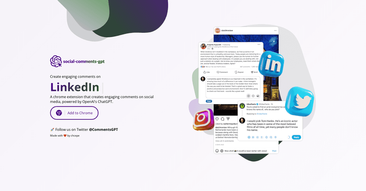 Social Comments GPT featured image