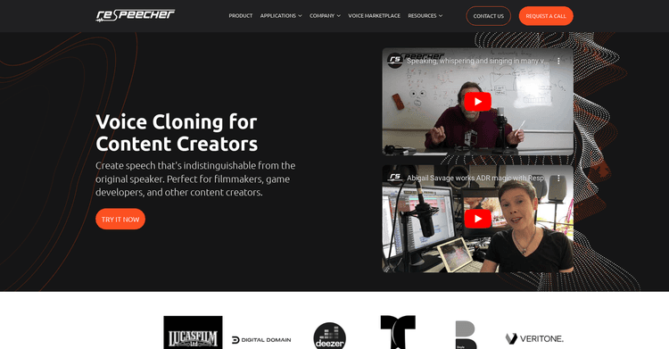 Respeecher featured image