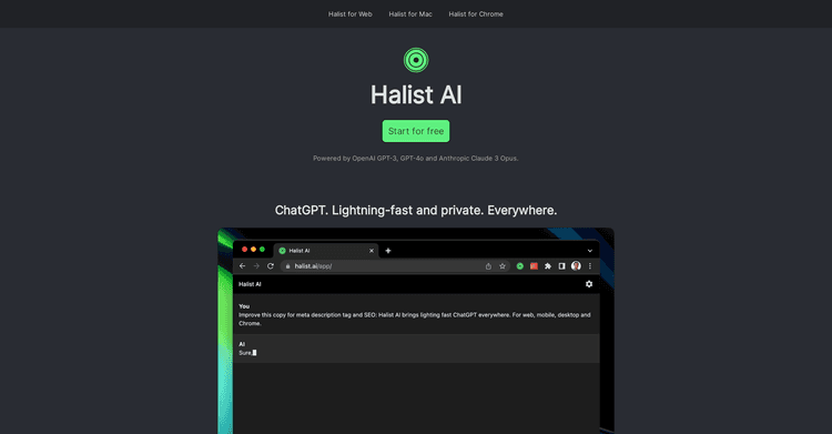Halist Browser AI featured image