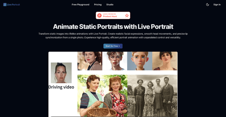 Live-Portrait.org featured image