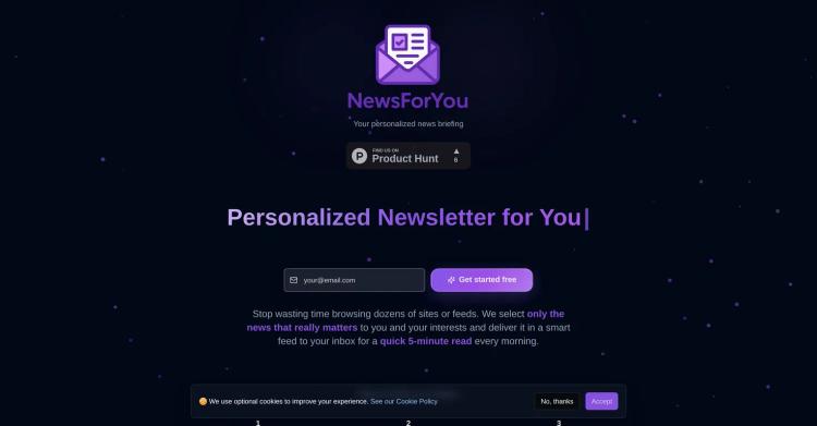 NewsForYou AI featured image