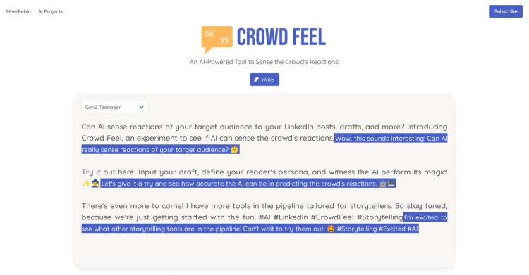 Crowd Feel featured image