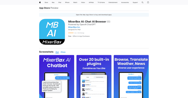 MixerBox Chat AI featured image
