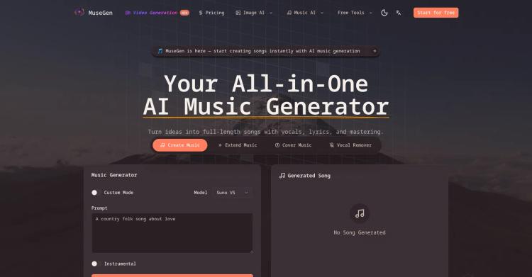 MuseGen featured image