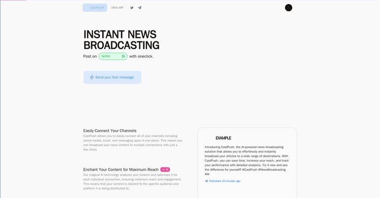 Castpush featured image