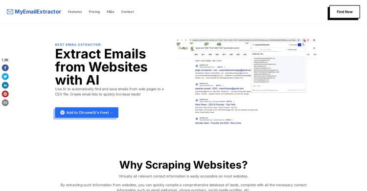 My Email Extractor featured image