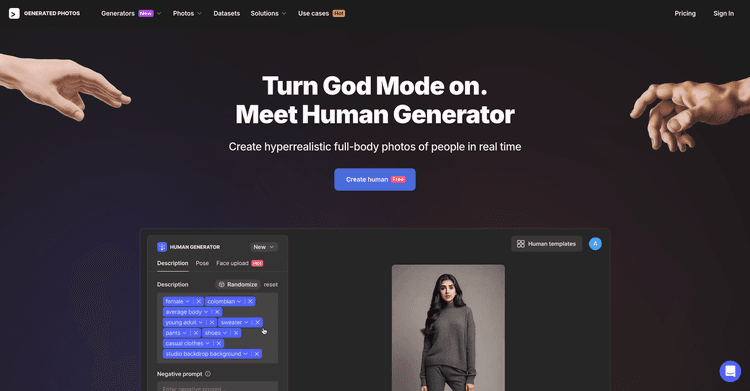 AI Human Generator featured image