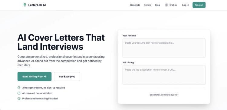 LetterLab AI featured image