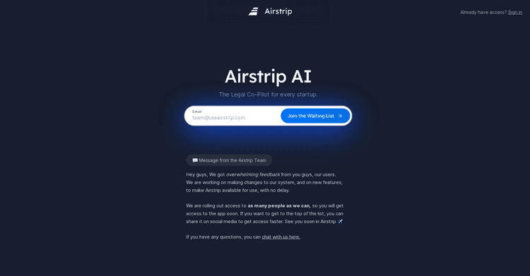 Airstrip AI featured image