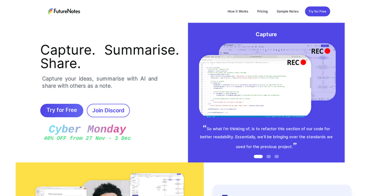 Futurenotes featured image